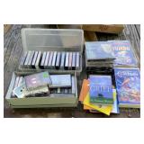 Cassettes, CDs