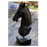 Resin Horse Bust