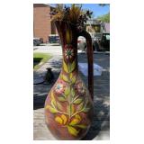 32" Ceramic Decorative Pitcher