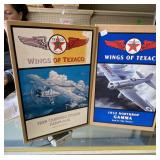 2 Wings of Texaco Diecast Planes