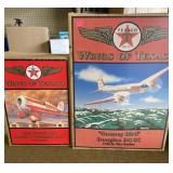 2 Wings of Texaco Diecast Planes