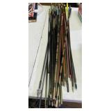 Aluminum Arrows, Most with Field Tips