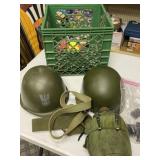 Helmet & Canteen