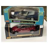 2 Diecast 1/18th Scale Cars