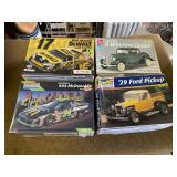 4 Automotive Model Kits