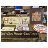 Home Dï¿½cor Signs