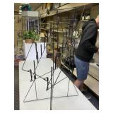 Wire Metal Sign Store Display