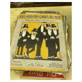 Lot of Vintage Sheet Music