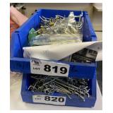 2 Tubs of Peg Board Hooks