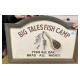 24" Fish Camp Sign