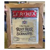 Root Beer Schnapps Liquor Mirror