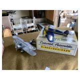 2 Diecast Airplanes