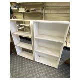 2- Pressed Wood Book Shelves