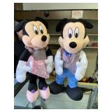 25" Plush Mickey & Minnie
