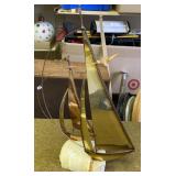 14" Sail Boat Art
