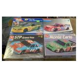 4 Nascar Model Kits
