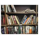 3 Shelves of Good Hardback Books