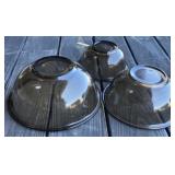 3 - Visionware Mixing Bowls, Pyrex