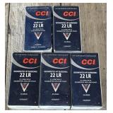 250 rnds CCI .22LR Ammo