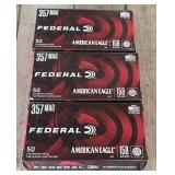 150 rnds .357 Magnum Ammo