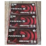 150 rnds .357 Magnum Ammo