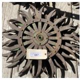 4 - Rotary Hoe Wheels