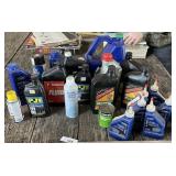 Large Lot of Oil and Lubricants