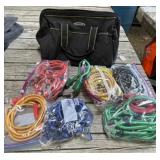 Travel Bag Full of Bungee Straps