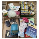 LED Lights, Calculators, Housewares