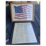 Gettysburg Address & Flag Prints