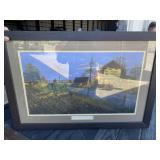Framed John Deere Print