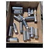 3/8" Deep Well Sockets