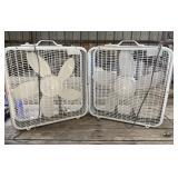 2 -3 Speed 5 Blade Box Fans