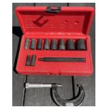 Micrometer and Gasket Punch Set