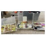 3 - Bait Boxes full of Artificial Baits