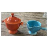 Fiesta Creamer and Sugar