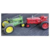 2 - 1/16 Scale Diecast Tractors
