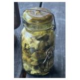 Jar of Flint Artifacts