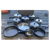 Lot of Revereware Cookware