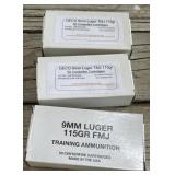 150 rnds 9mm Ammo
