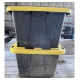 2 - Stackable Storage Totes