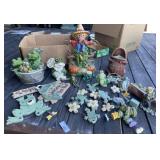 Frog Decorations, Woodlets and Resin