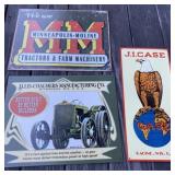 3 - Metal Farm Tractor Signs