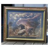 Framed Leopard Print