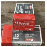 100 rnds .38 Special Ammo