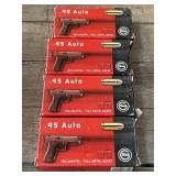 200 rnds .45ACP Ammo