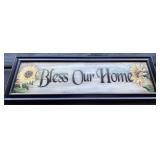 Bless Our Home Sign