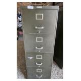 Steel Age 4 Drawer File Cabinet
