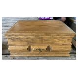 Nice Solid Oak Silverware Chest