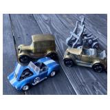 Catapault and Diecast Cars
